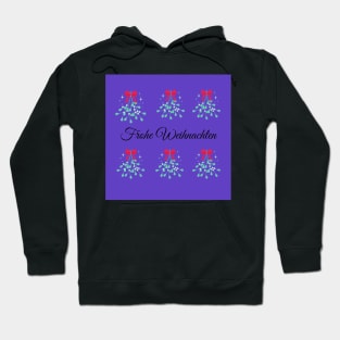 Merry Christmas with mistletoe Hoodie